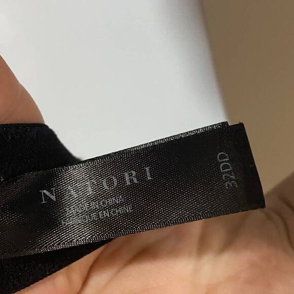 Natori Black Multiway Bra Adjustable Straps Wired Molded Cups Sz 32DD - Picture 6 of 9